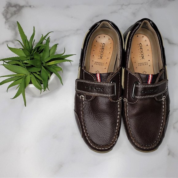 NWOB ITALIAN GEOX RESPIRA Leather Sneaker, Size 5 - Picture 6 of 7